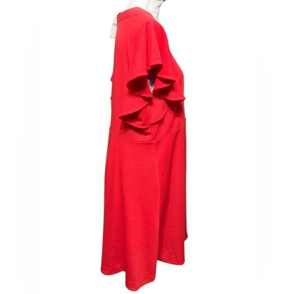 Maeve ‘Deena’ Flutter Sleeve Mini Dress size XL NWT - Picture 3 of 5